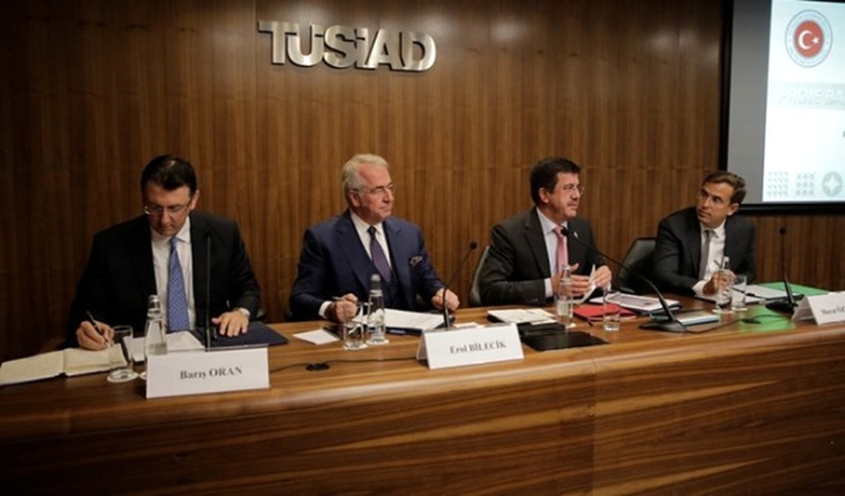 Bakan Zeybekci, Tüsiad\'ı Ziyaret Etti