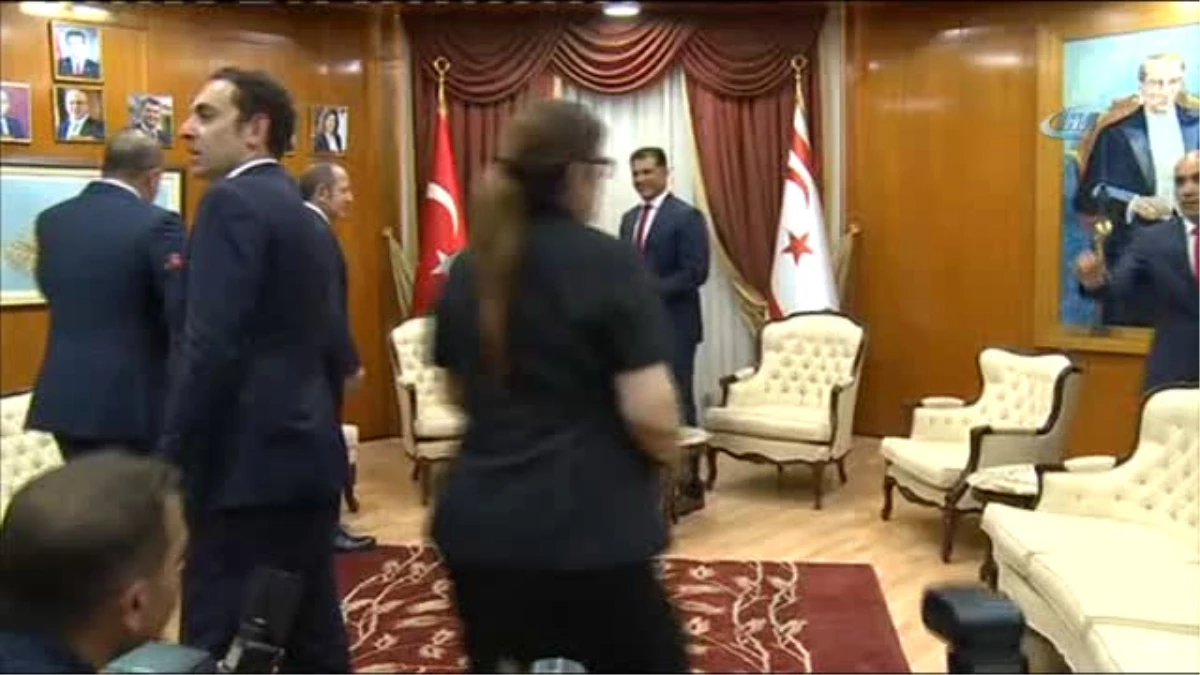 Başbakan Yıldırım, KKTC Başbakanı Özgürgün ile Görüştü