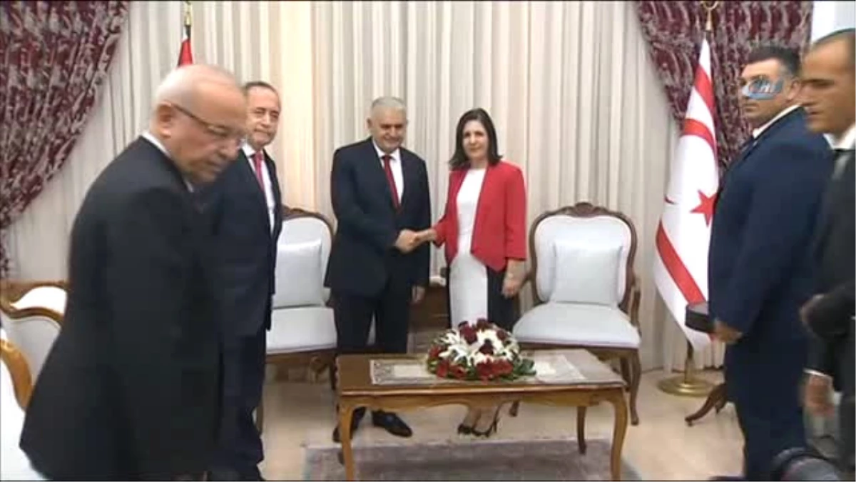 Başbakan Yıldırım, KKTC Meclis Başkanı Siber ile Görüştü