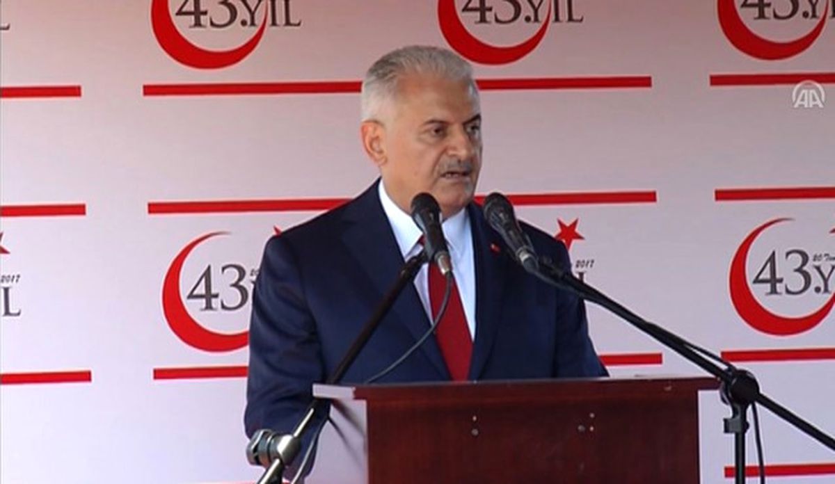 Başbakan Yıldırım: Rum Tarafı İpe Un Seren Yaklaşımını Sürdürmüştür