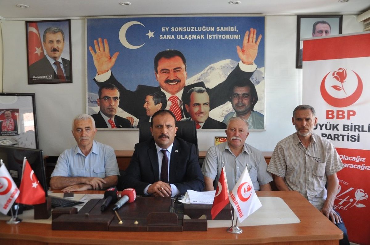 BBP Sivas İl Başkanı Uğur Bulut : " Kara Tren Gecikiyordu Ama Hızlı Tren Hiç Gelmiyor"