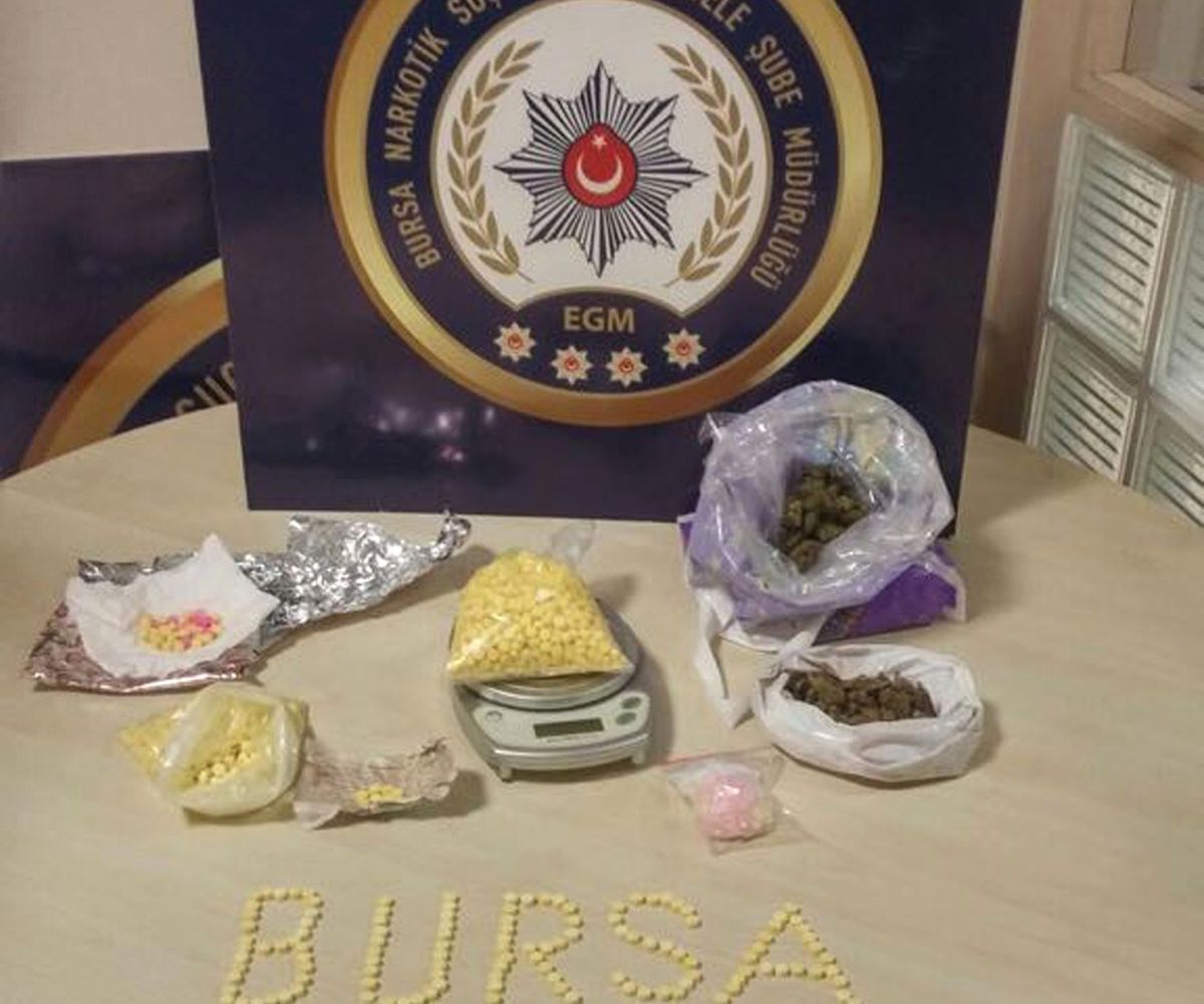 Bursa\'da Uyuşturucu Operasyonu