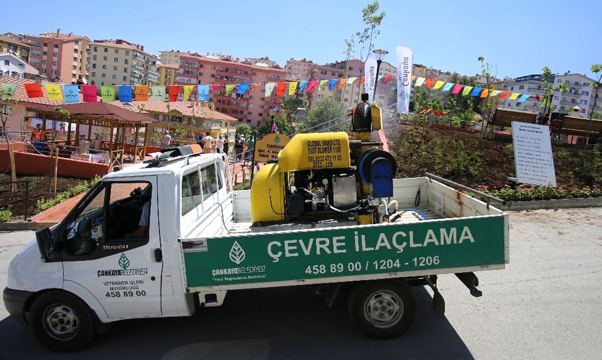 Çankaya\'da 70 Bin Hektar Alan İlaçlandı