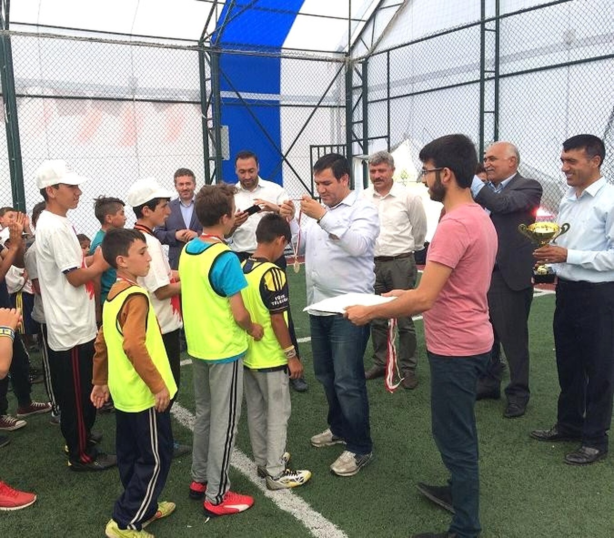 Çıldır\'da Kur\'an Kursu Futbol Turnuvası Sona Erdi