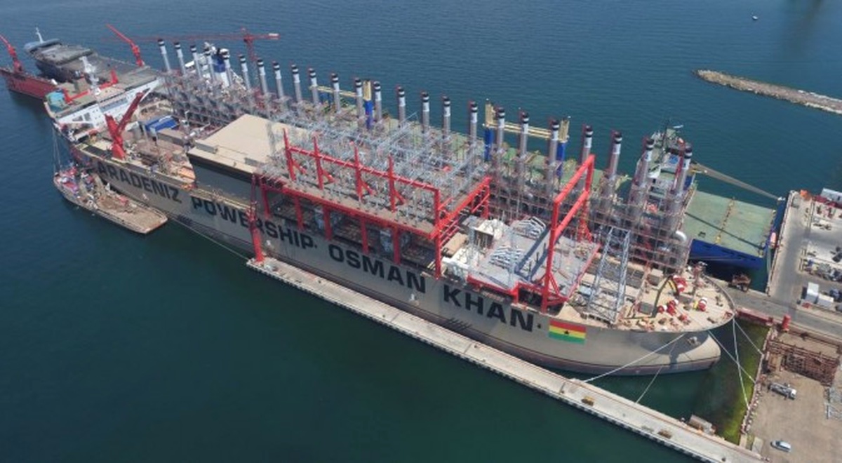 Dünyanın En Büyük Enerji Gemisi Gana\'ya Yola Çıkıyor
