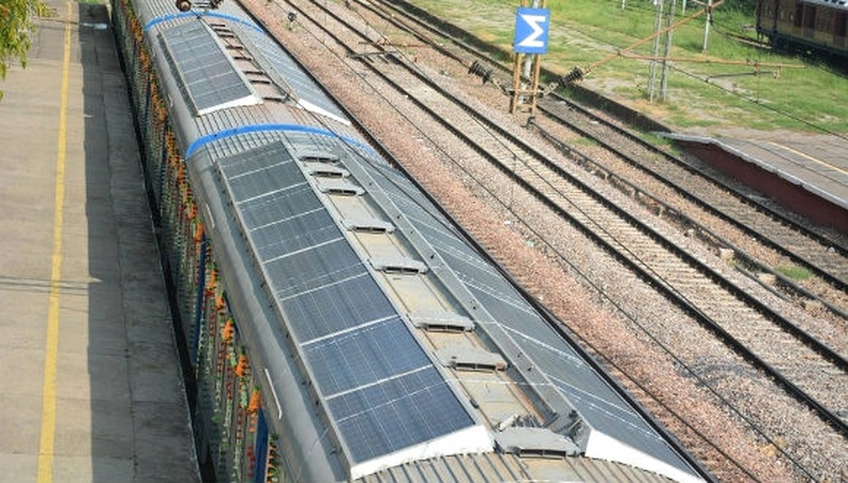 Güneş Enerjili Tren Hizmete Girdi!