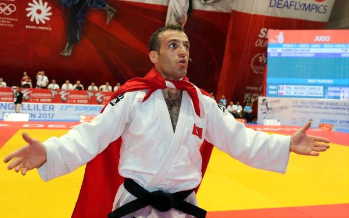 İşitme Engelliler Olimpiyatı\'nda Judodan Türkiye\'ye İkinci Madalya