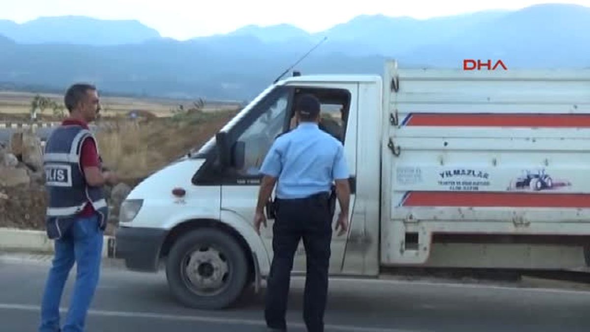 İslahiye\'de Asayiş Denetimi
