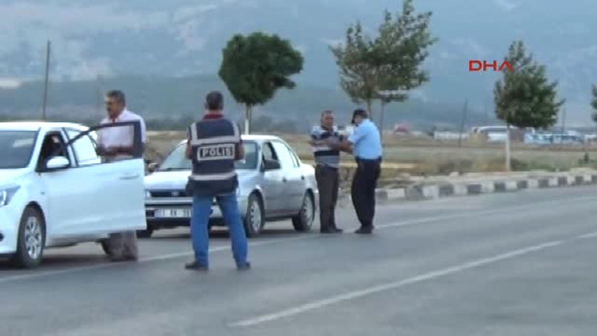 İslahiye\'de Asayiş Uygulaması