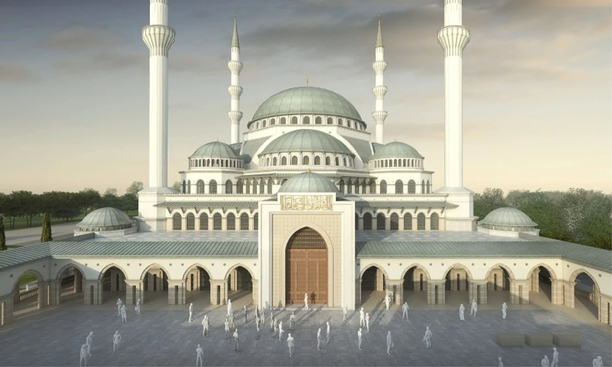 İşte Erdoğan\'ın Bursa\'ya İstediği Cami! Kentin Her Noktasından Görülebilecek