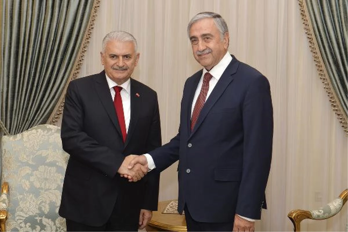 KKTC Cumhurbaşkanı Akıncı, Başbakan Binali Yıldırım\'ı Kabul Etti