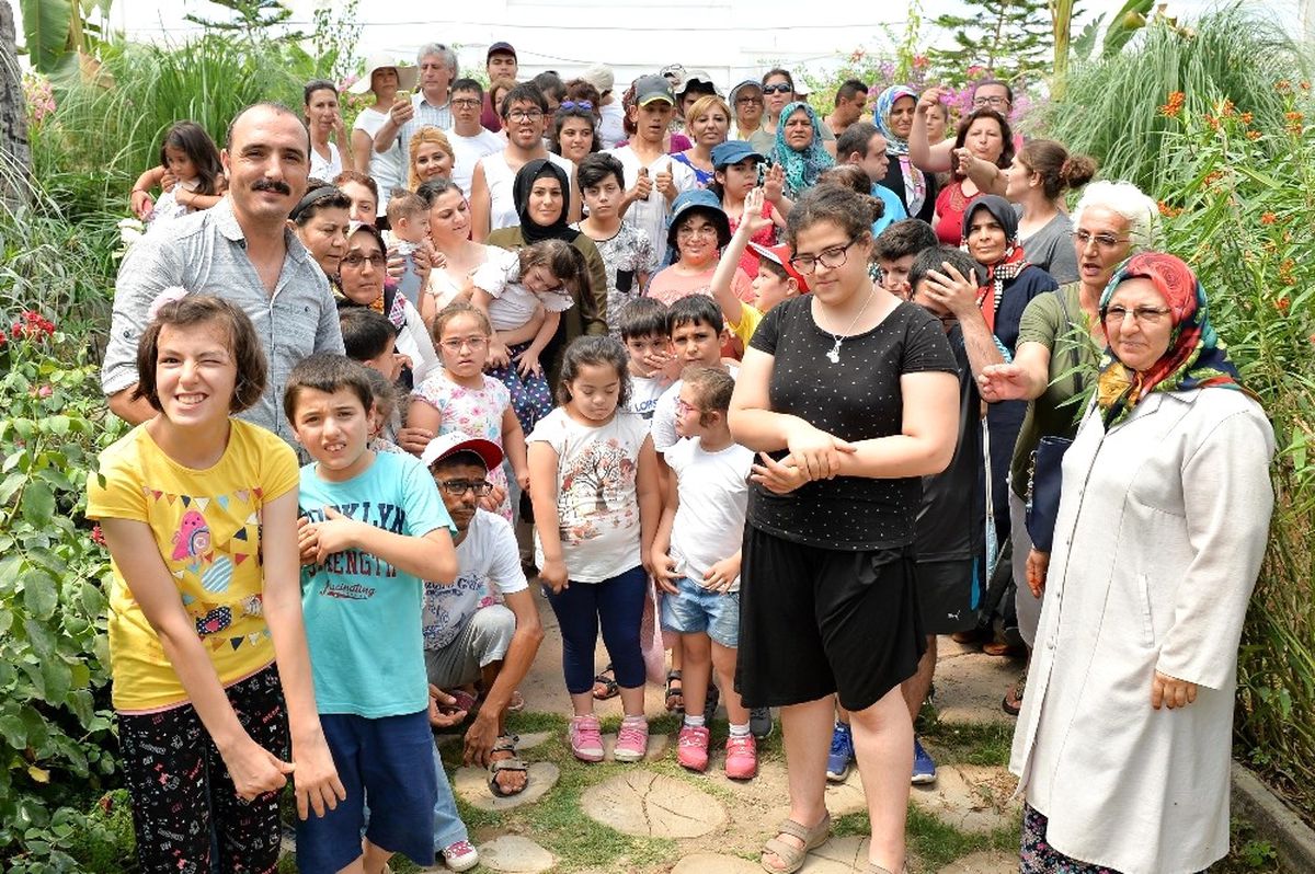 Özel Çocuklar Kelebek Park\'ta