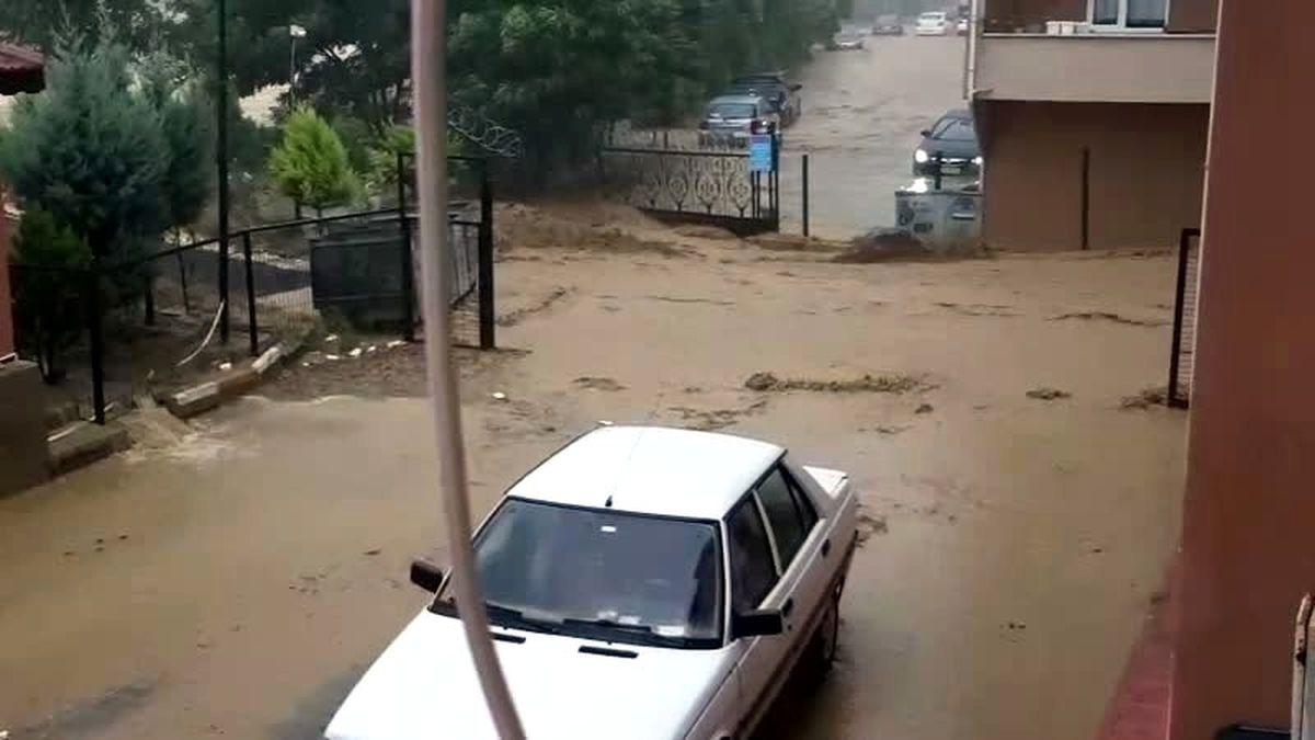 Silivri\'deki Selin Geliş Anı Kamerada