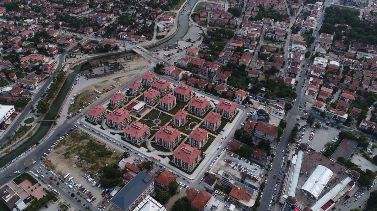 TOKİ Çevre Düzenlemesi Yapılıyor