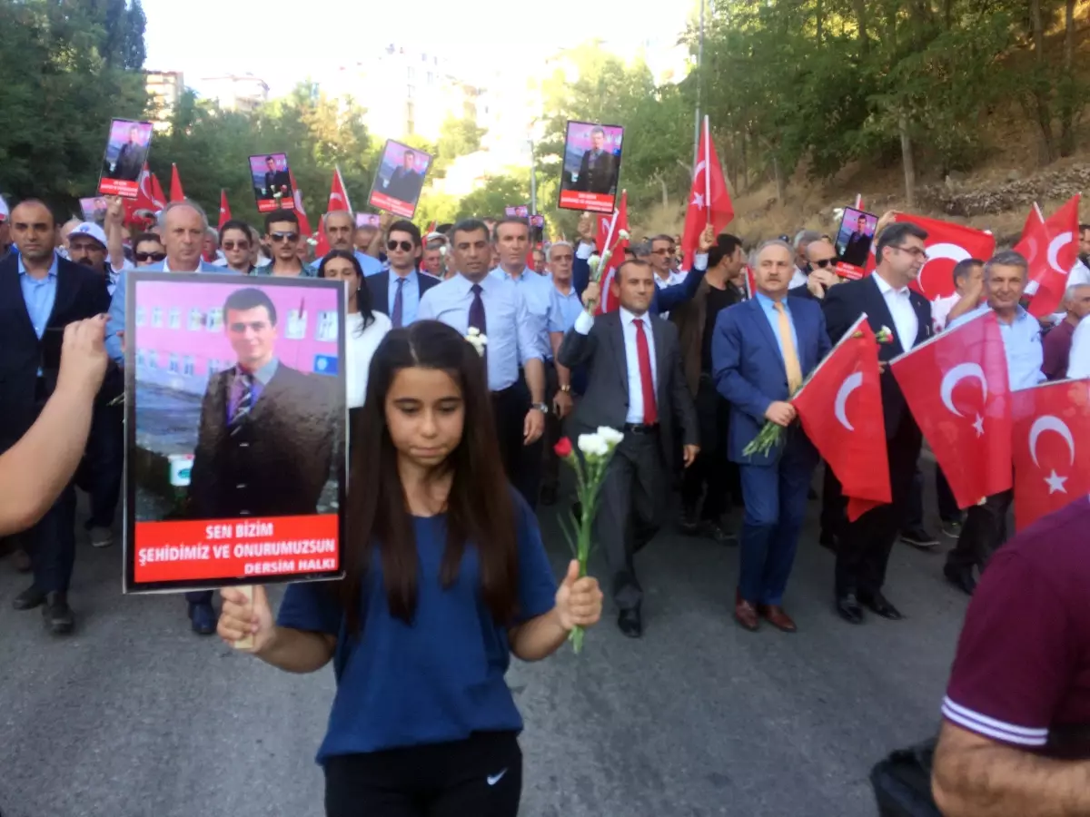 Tunceli Şehit Öğretmen Necmettin Yılmaz İçin Tek Yürek