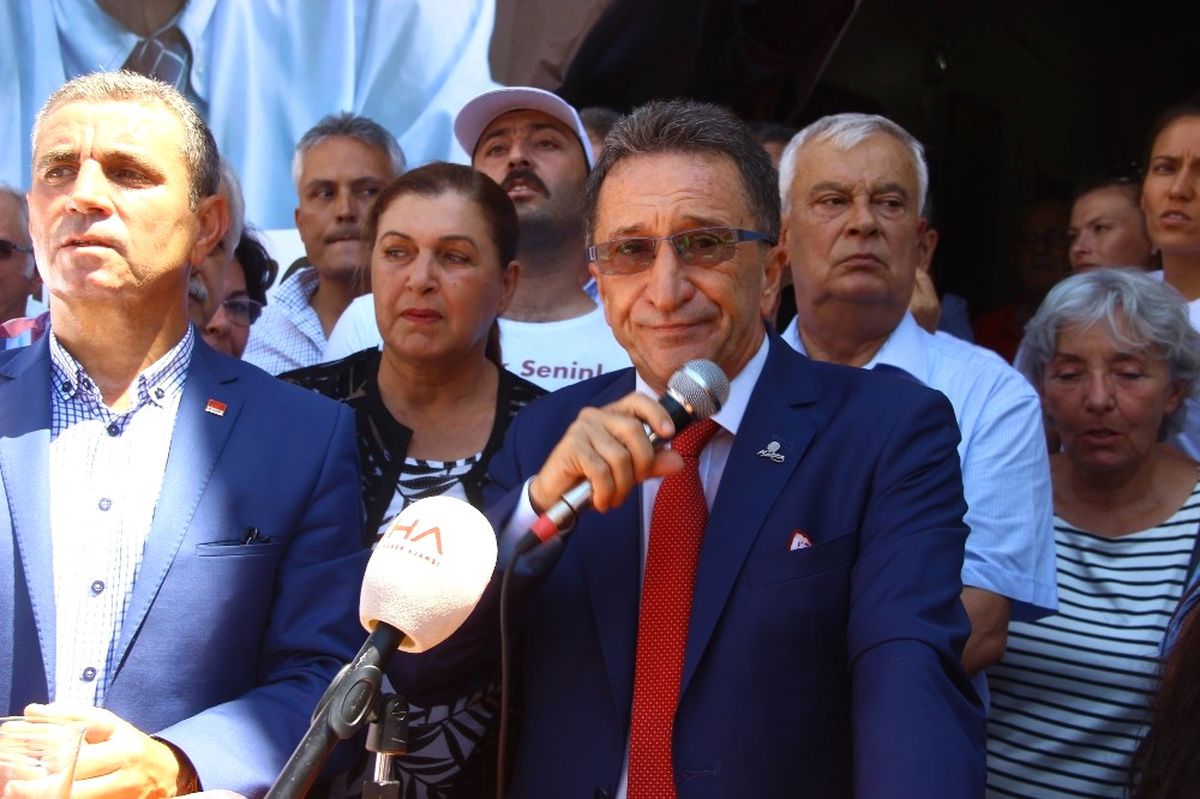 38 Gün Görevden Alınan Başkan Basın Açıklaması Yaptı