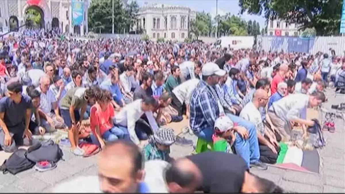 Anadolu Gençlik Derneği\'nden Mescid-i Aksa\'nın İşgaline Sert Tepki