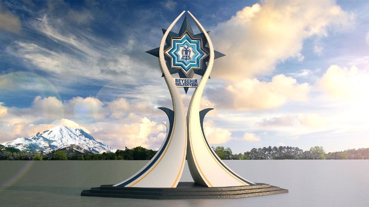 Beyşehir\'e İlçeyi Sembolize Edecek Anıt Projesi