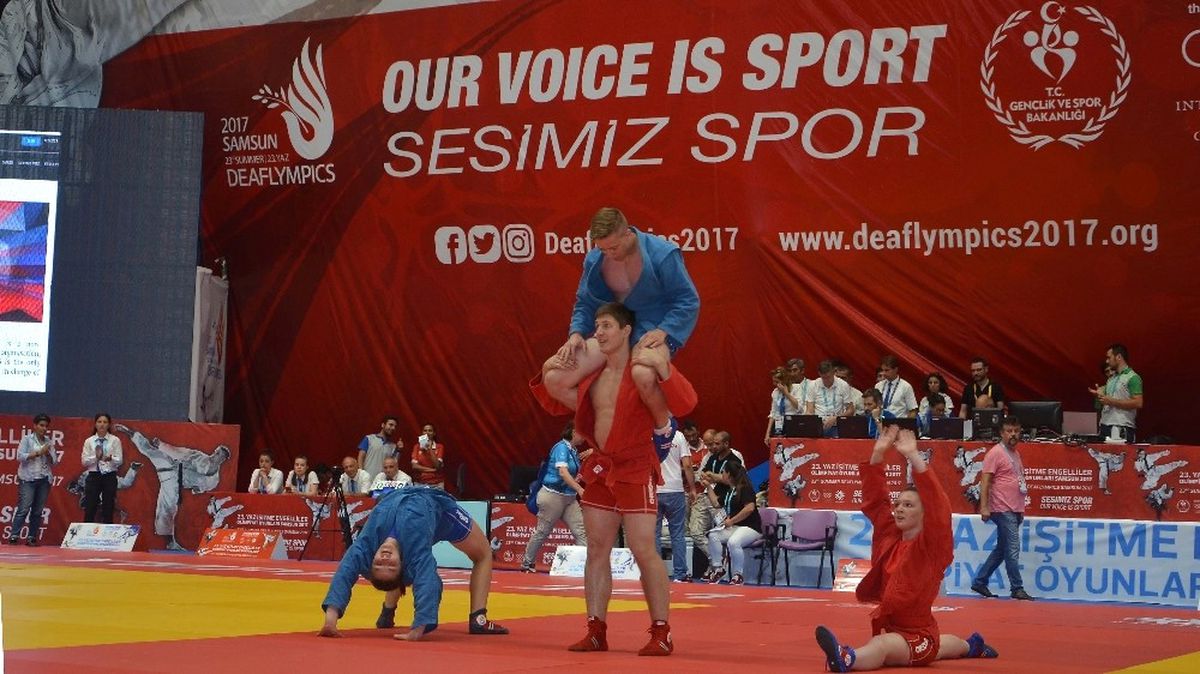 Deaflympics Sambo ile Renklendi