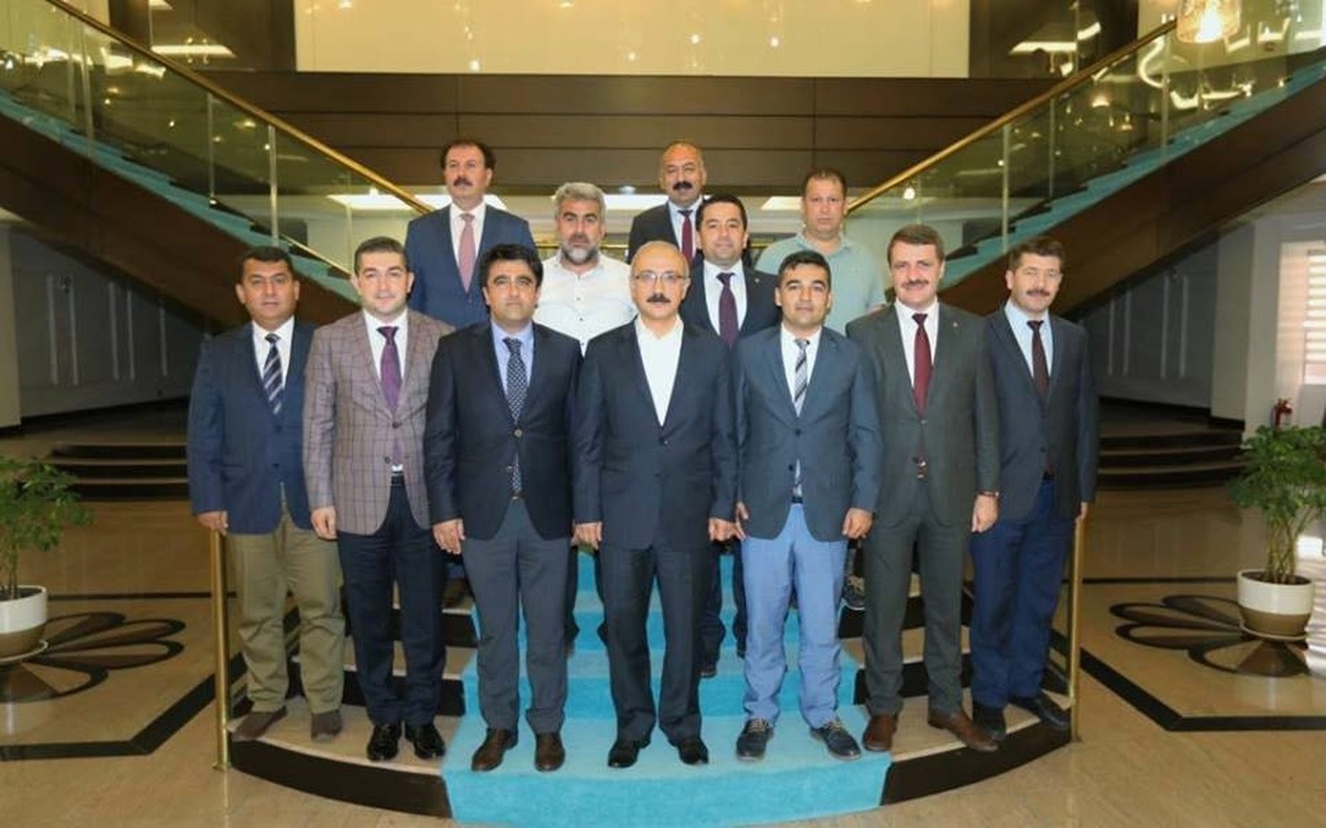 Ercik\'ten Bakan Elvan\'a Hayırlı Olsun Ziyareti