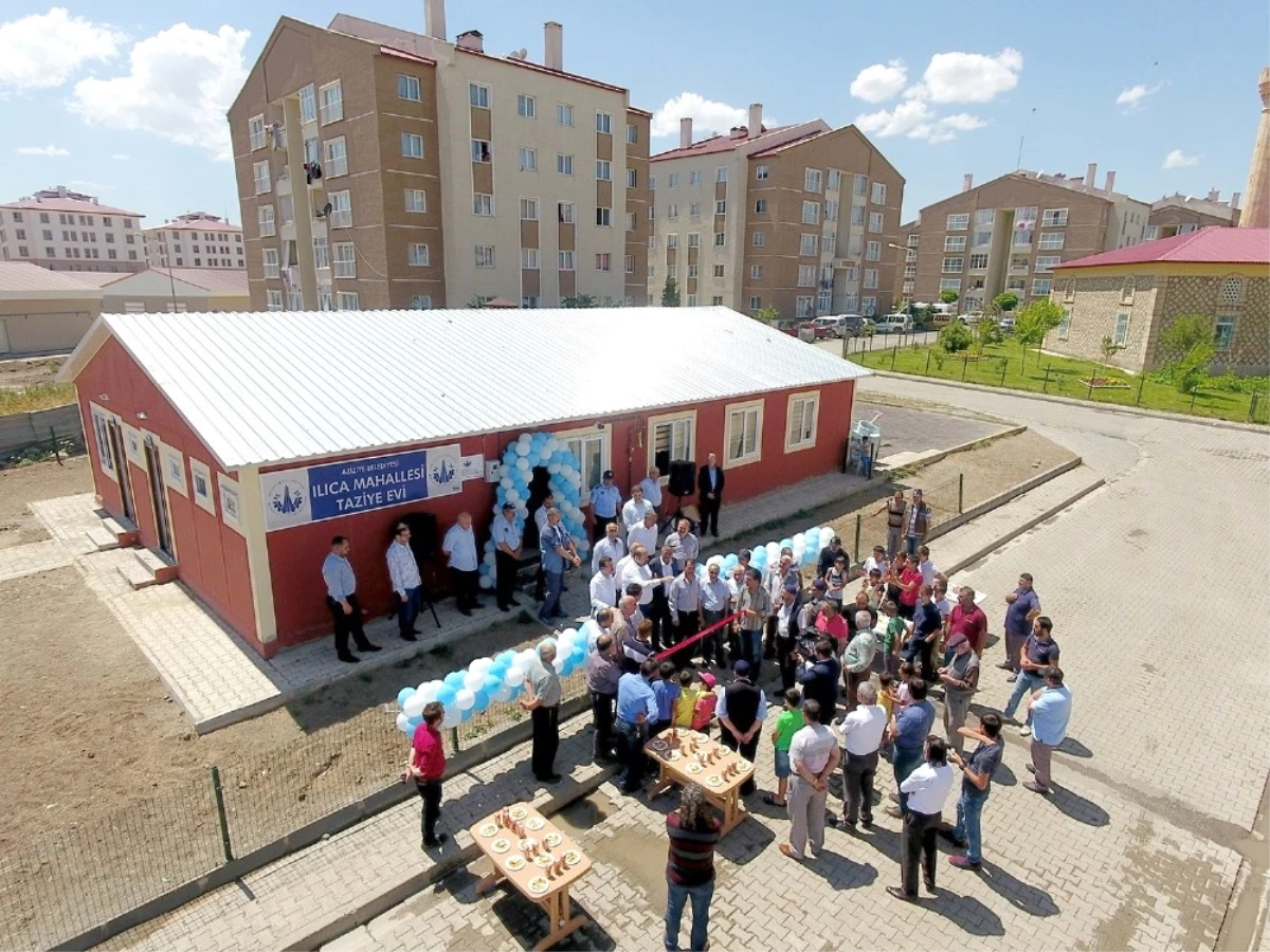 Ilıca\'ya Sosyal Donatı Alanı ve Taziye Evi Açıldı