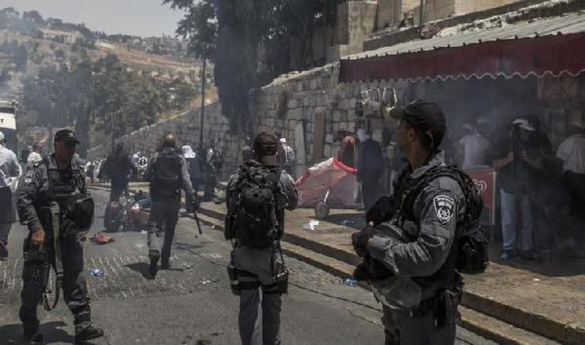 İsrail Polisinden Filistinli Protestoculara Sert Müdahale