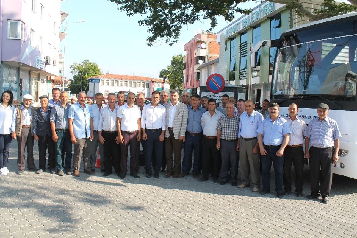 Kepsut\'lu Muhtarlar Ayvalık\'ta