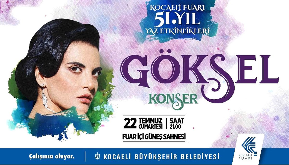 Kocaeli Fuarı, Göksel\'i Konuk Ediyor