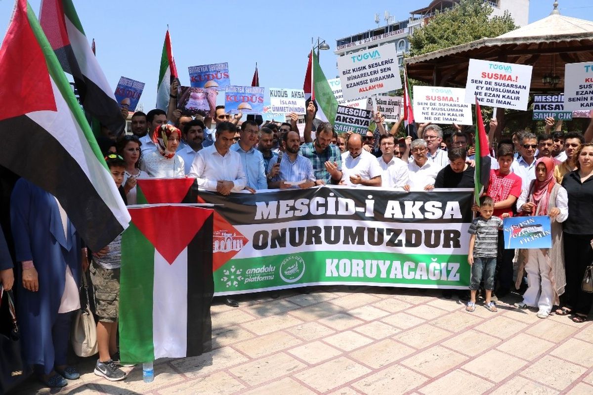 Manisa\'da Kudüs İçin Toplandılar
