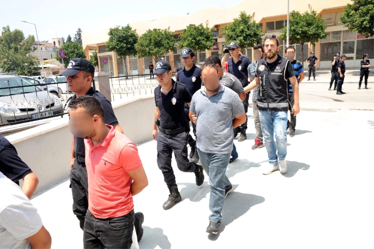 Mersin\'de Haraç Operasyonu: 11 Gözaltı