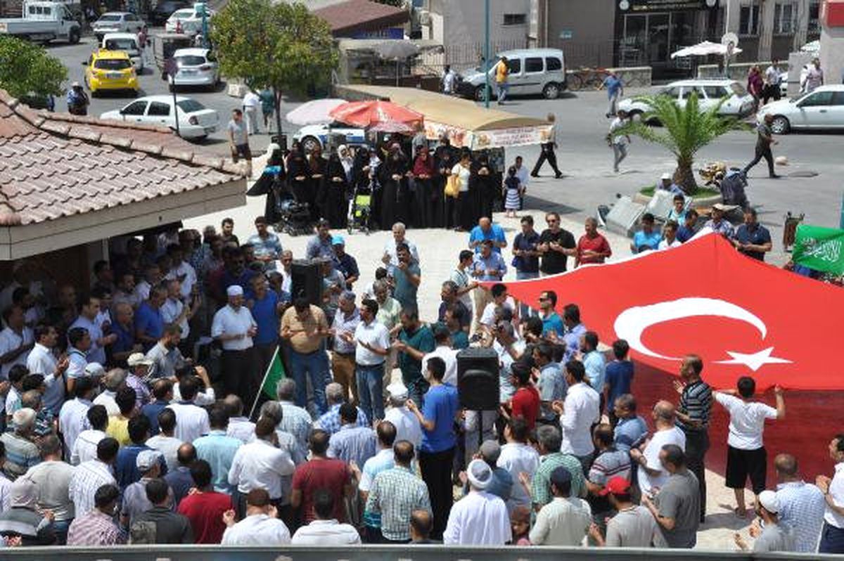 Mersin\'de İsrail Protestosu (2)