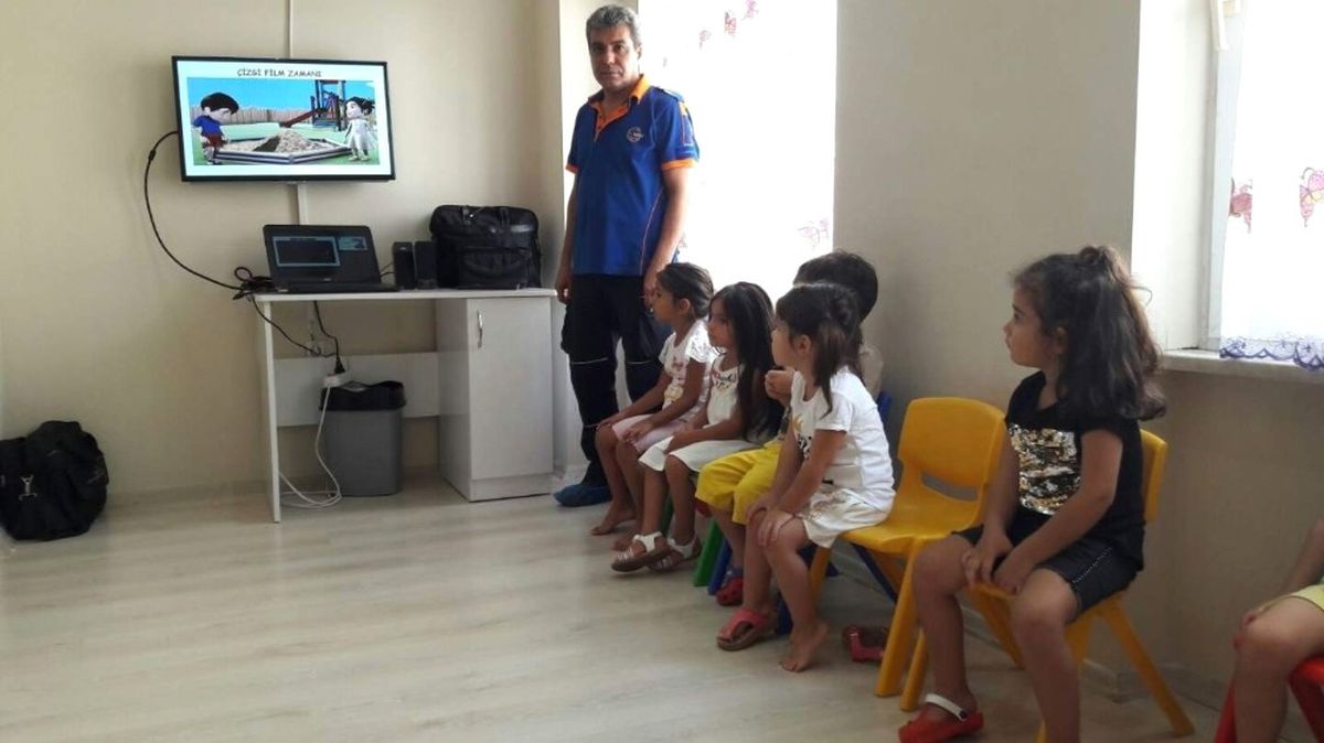 Miniklere "Doğal Afet Eğitimi"
