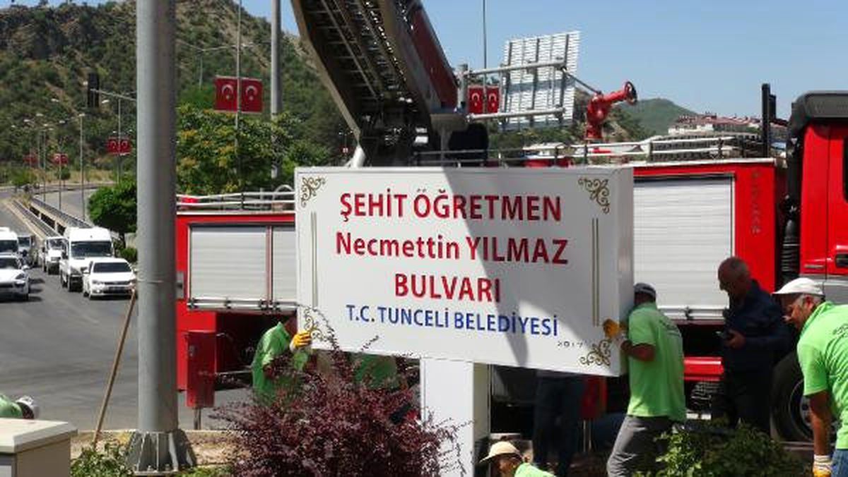 Şehit Öğretmenin Adı, Son Olarak Geçtiği Yola Verildi