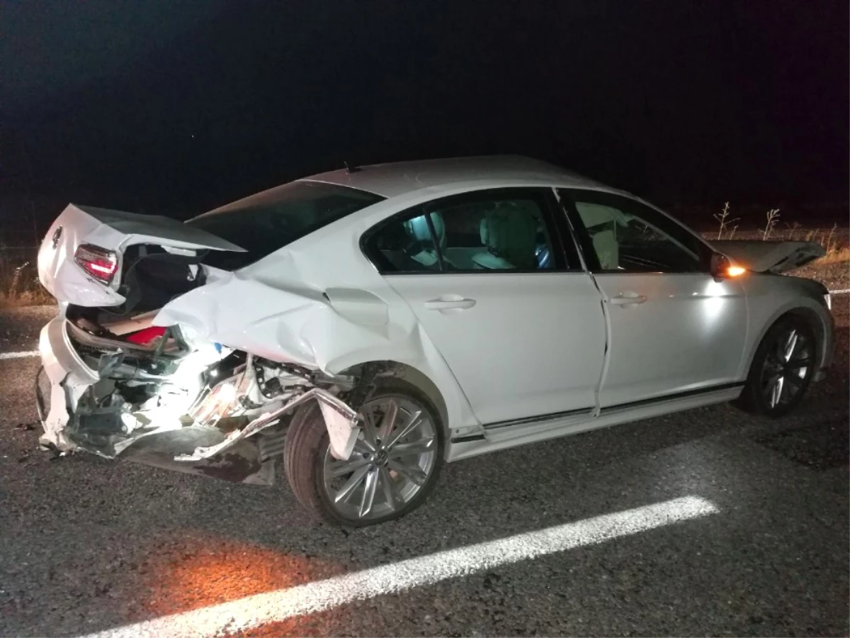 Yola Çıkan İnek Kazaya Neden Oldu: 9 Yaralı