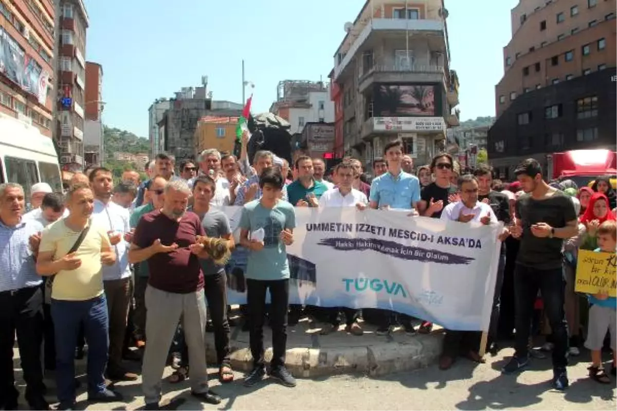 Zonguldak\'ta İsrail Protestosu