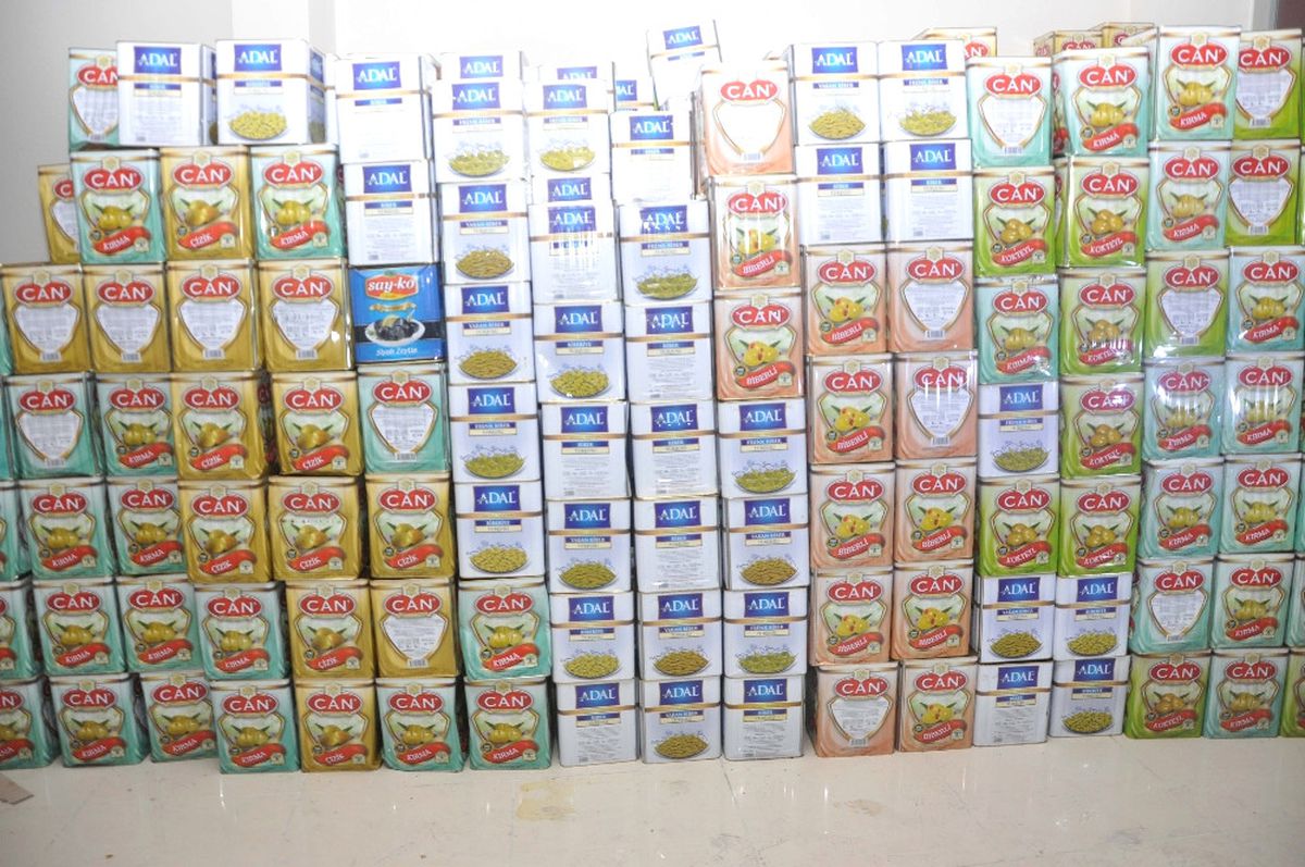 20 Ton Çalıntı Zeytin Ele Geçirildi