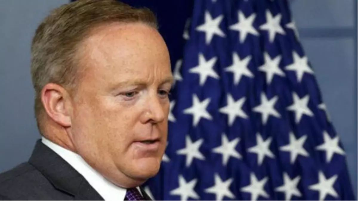 Beyaz Saray\'ın Basın Sözcüsü Sean Spicer İstifa Etti.