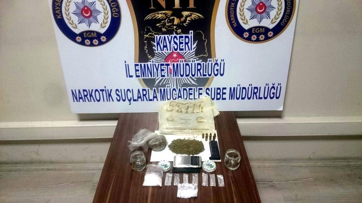 Kayseri\'de Uyuşturucu Operasyonu