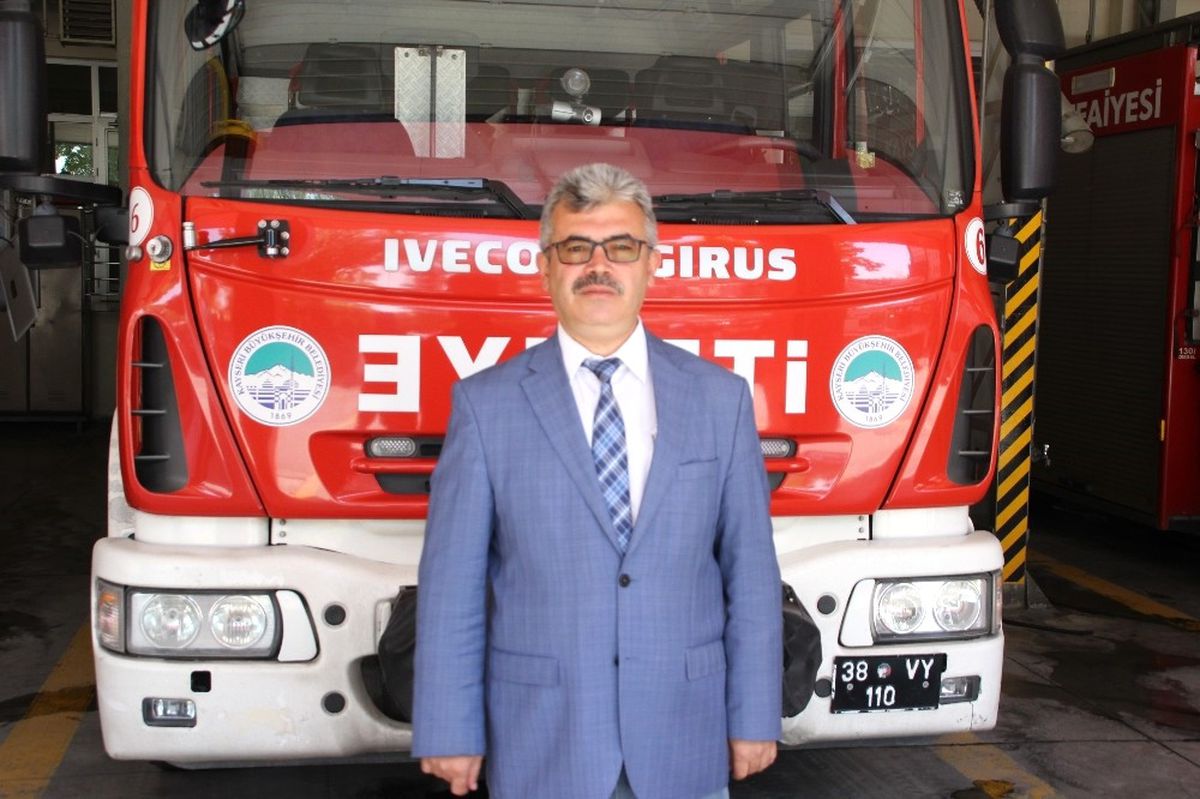 Kayseri İtfaiyesi 2017\'nin İlk 6 Ayında Bin 519 Olaya Müdahale Etti