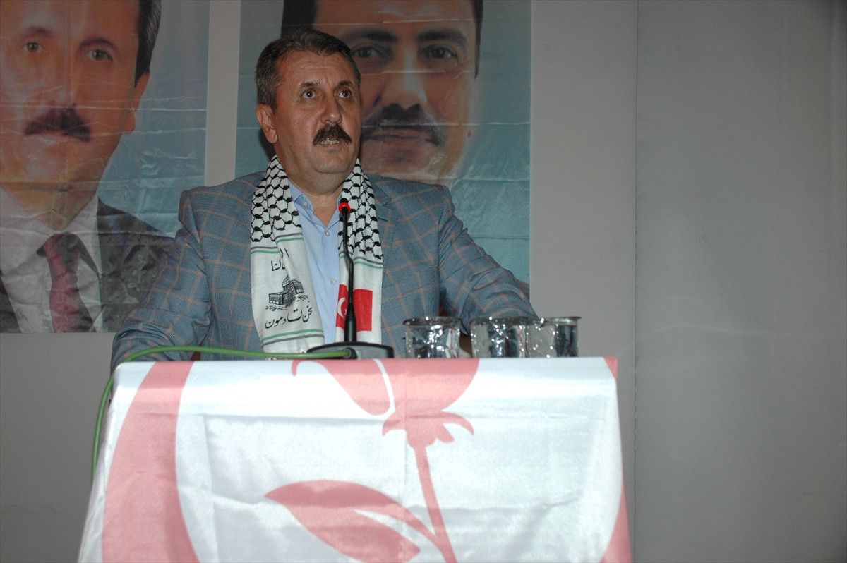 BBP Genel Başkanı Destici\'den İsrail\'e Tepki