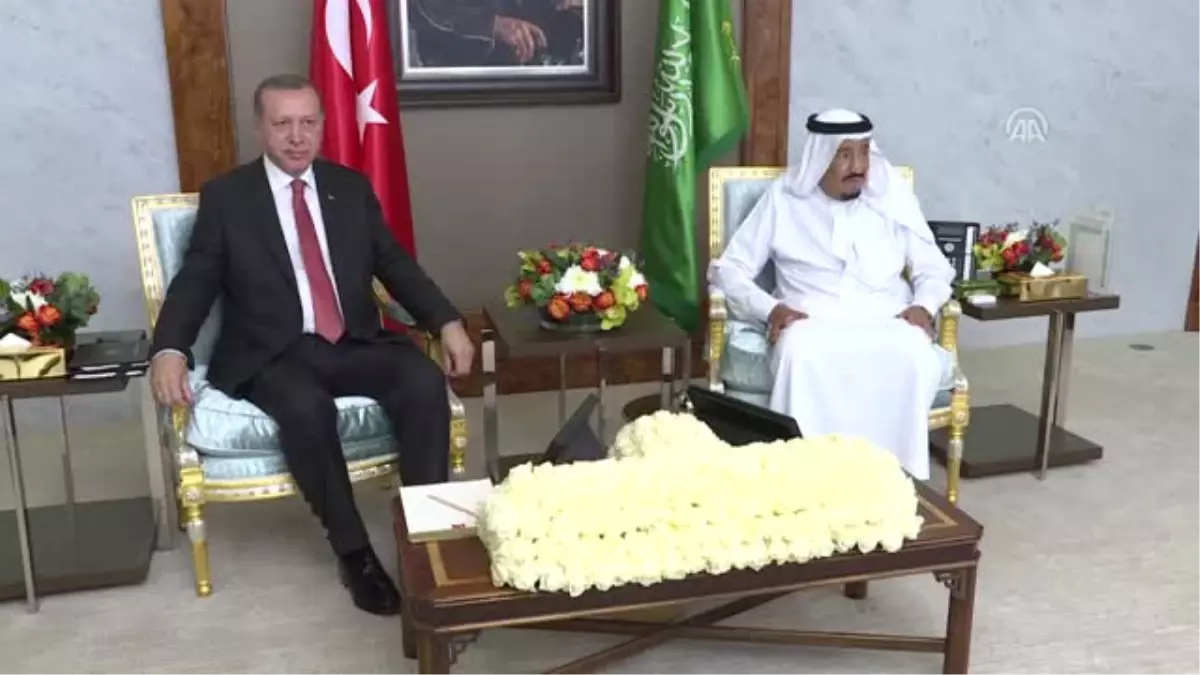 Cumhurbaşkanı Erdoğan, Suudi Arabistan\'da