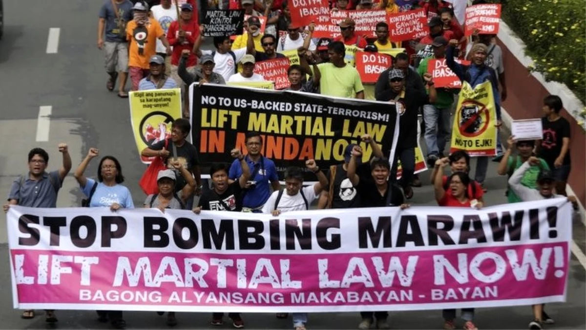 Filipinler: İslamcı İsyancıların Bulunduğu Mindanao\'da Sıkıyönetim Uzatıldı