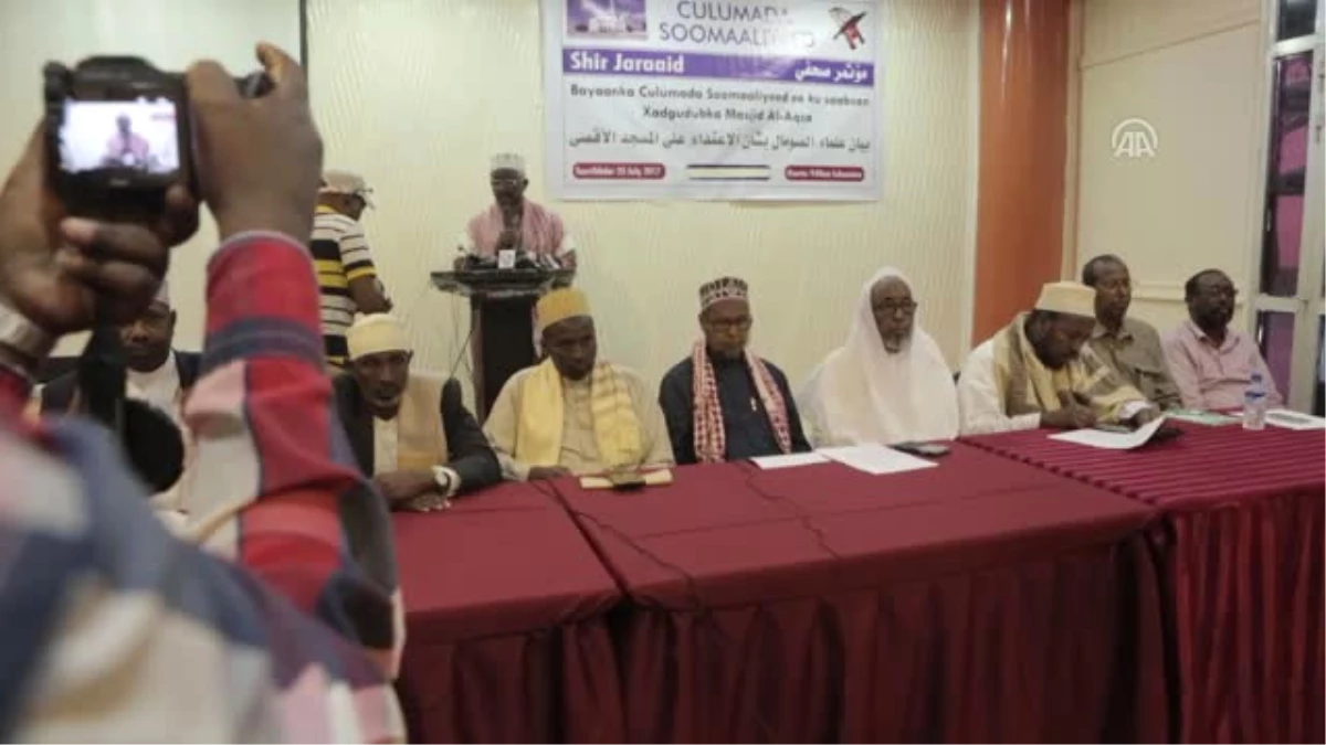 Somali Alimler Birliği Israil\'in Mescid-i Aksa\'ya Yönelik Ihlallerini Kınadı