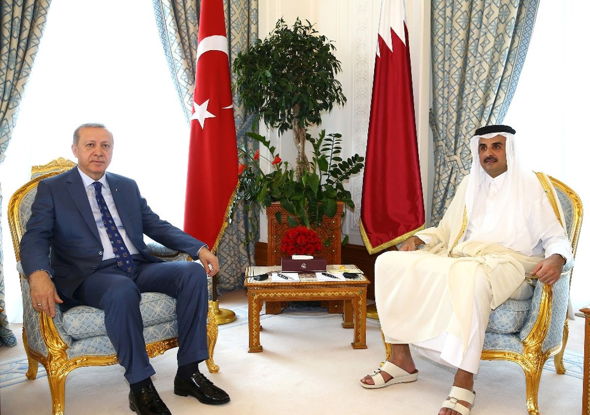 Cumhurbaşkanı Erdoğan Katar Emiri Ile Görüştü