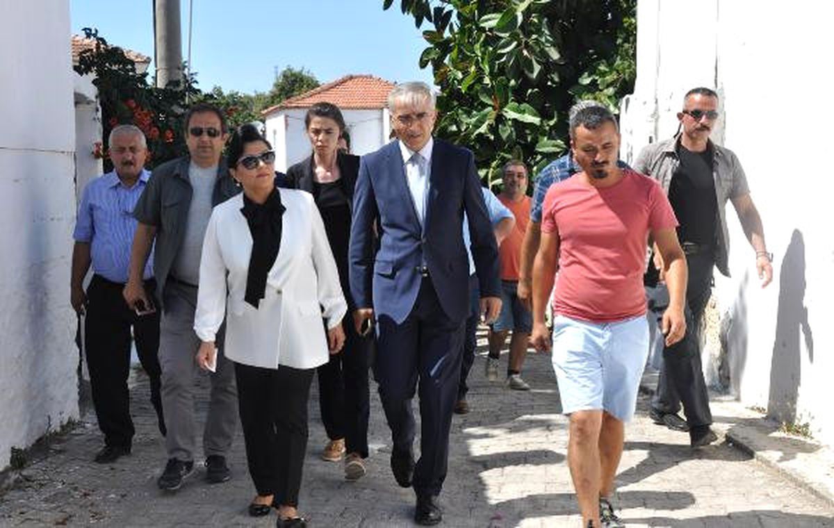 Muğla Valisi Civelek, Datça\'da İncelemelerde Bulundu