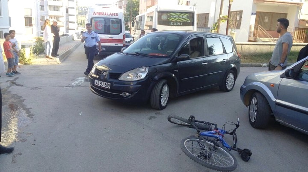 Otomobil ile Bisiklet Çarpıştı, 1 Yaralı