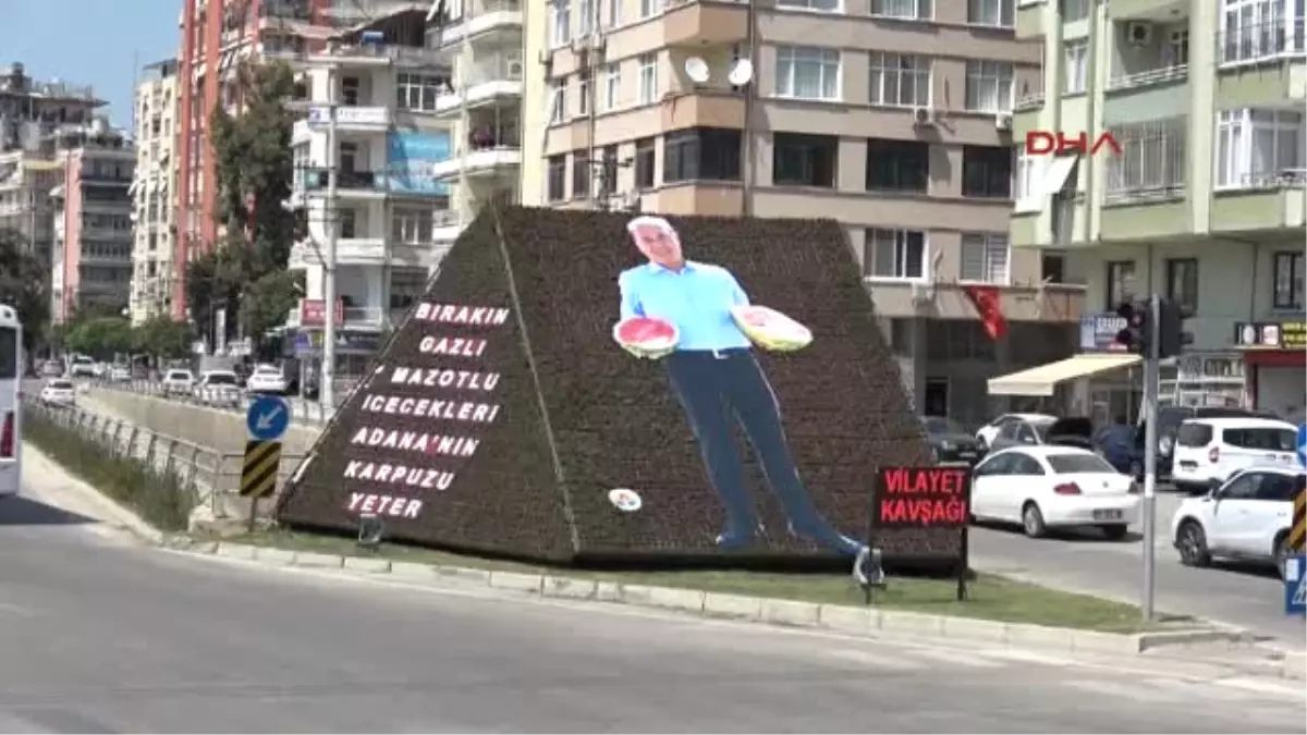 Adana Sözlü\'den Karpuzlu Billboard