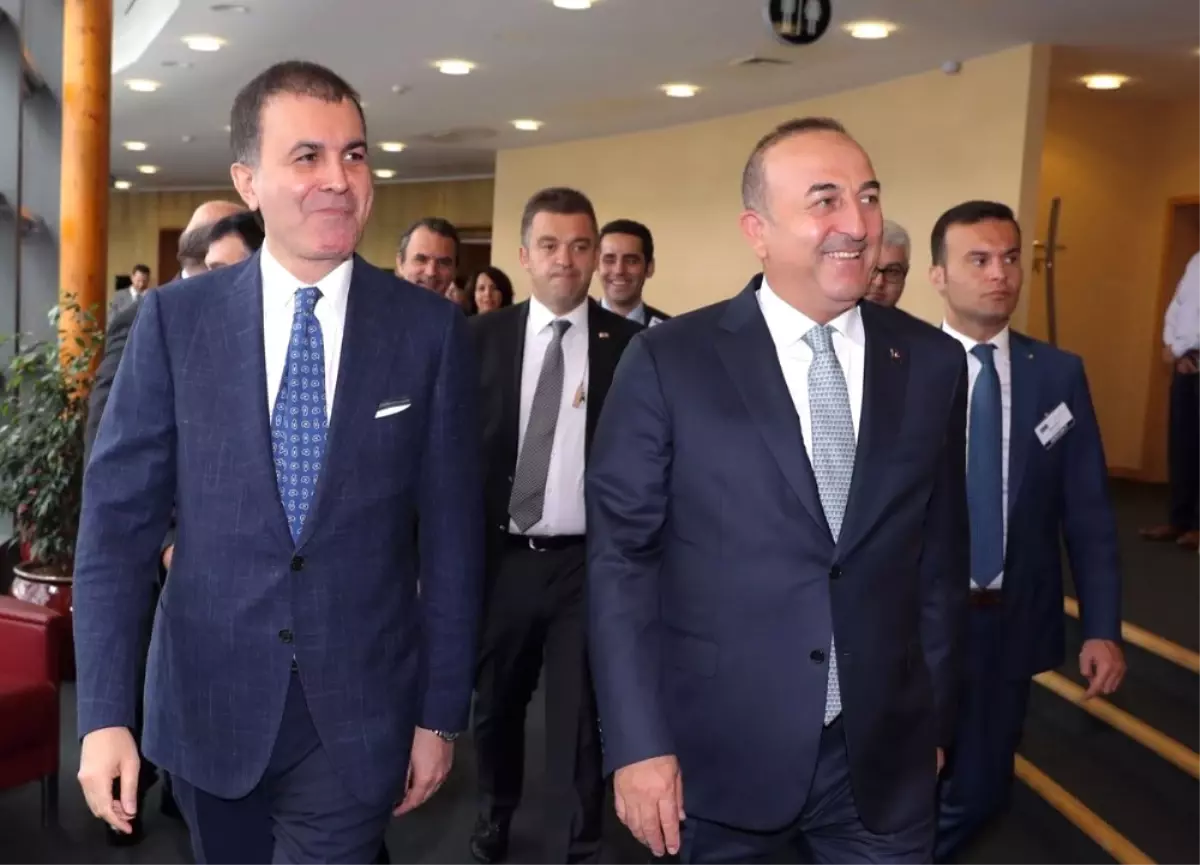 Bakan Çavuşoğlu, AB\'li Yetkililerle Bir Araya Geldi