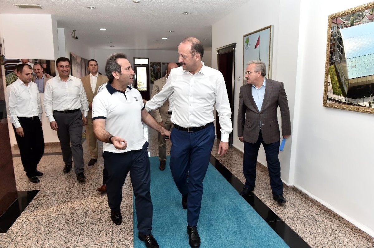 Bingöl Valisi Mantı, Başkan Akgül\'ü Ziyaret Etti
