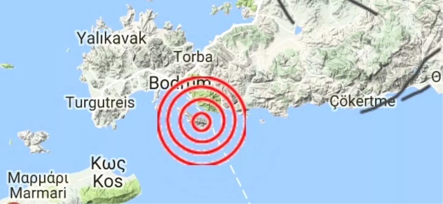 Ege Denizi\'de 4.0 Büyüklüğünde Deprem